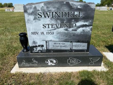Single Upright Monument